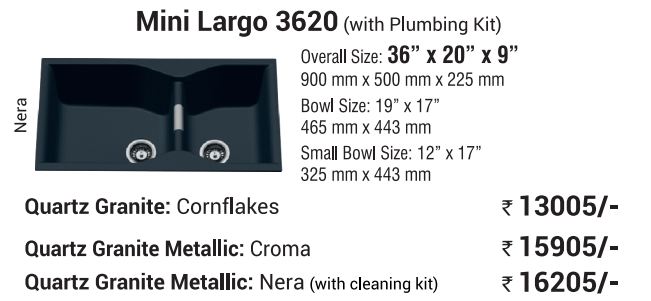 Kitchen Sink - Mini Largo